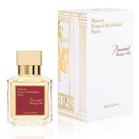 عطر باکارات رژ 540 سفید | Baccarat Rouge 540 1 کورکجان باکارات رژ 540 سفید